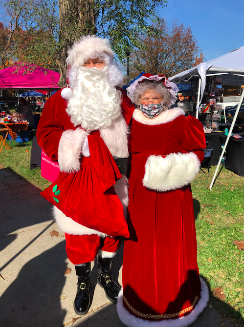 Santa and Mrs. Claus